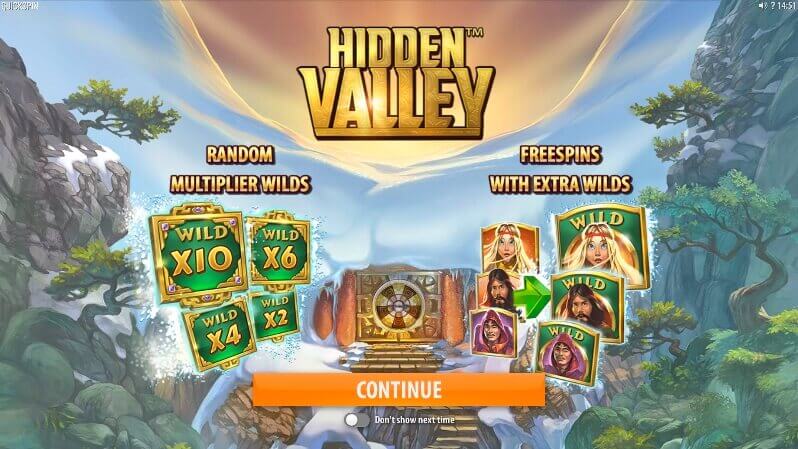 Testa Hidden Valley slot gratis