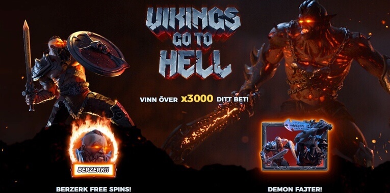 Vinn bonus och free spins i Vikings go to hell