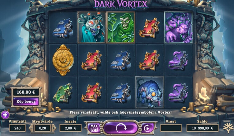 Spela Dark Vortex gratis i mobil och surfplatta