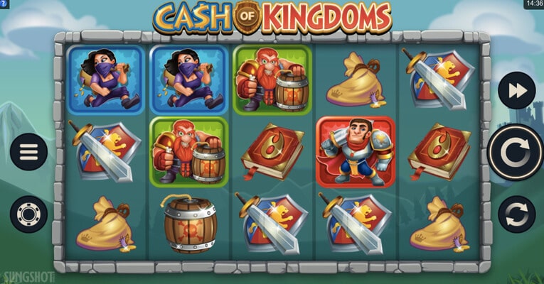 Spela sloten Cash of Kingdoms gratis i mobil och dator