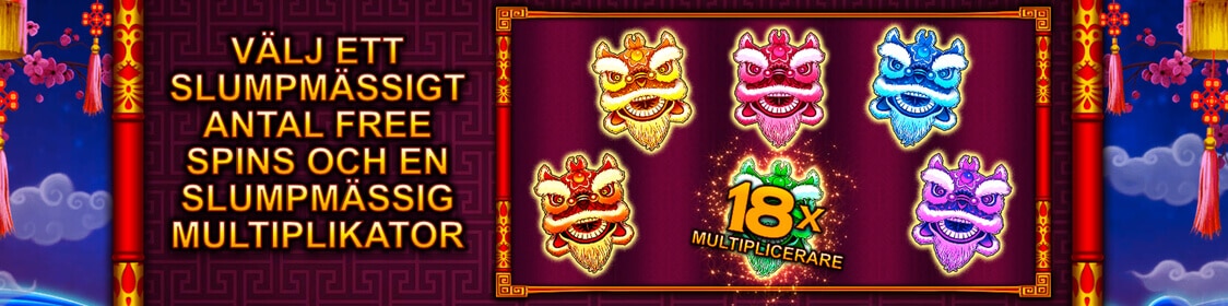 Vinn free spins och staplade wilds som bonus i Peking Luck