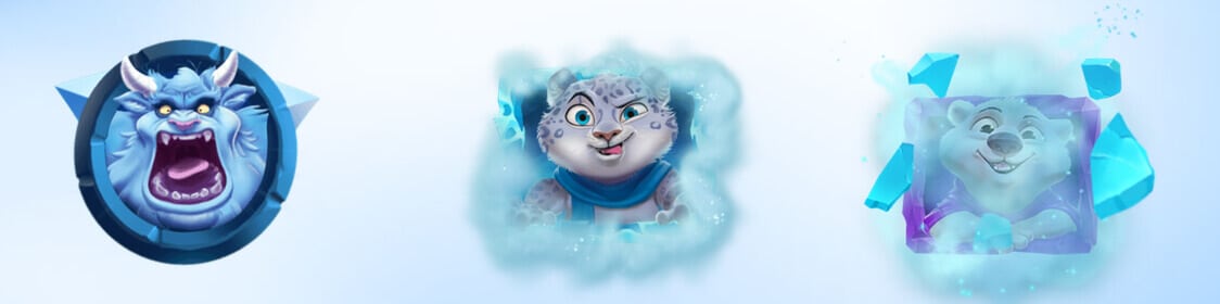 Bonus och free spins i Ice Ice Yeti