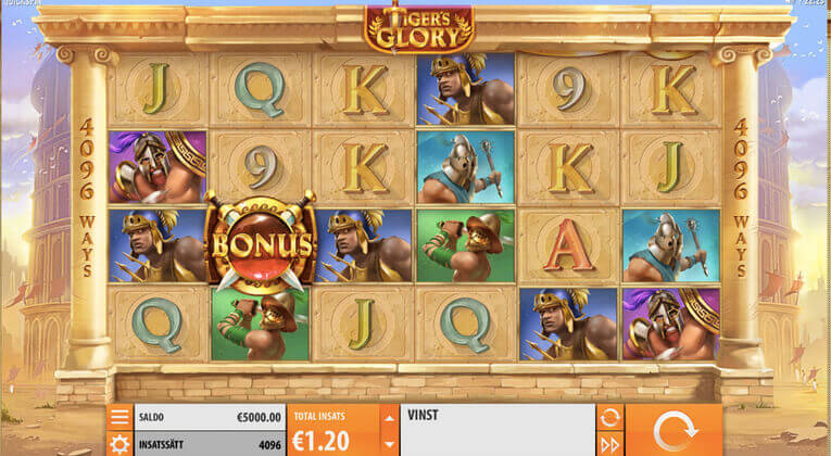 Spela Tiger's Glory gratis i mobil och dator