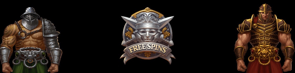 Bonus och free spins i Champions of Rome slot
