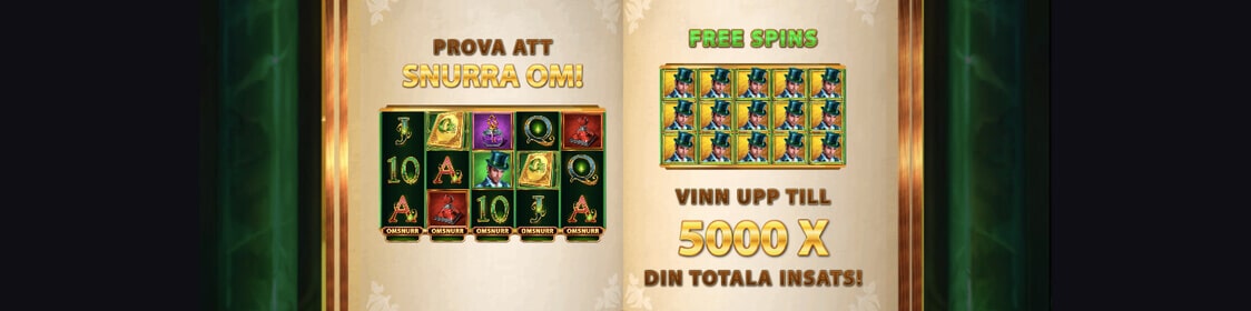 Bonus och free spins i Book of Oz slot