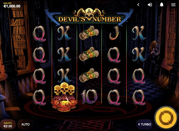 Devil's Number finns att spela gratis i mobil, surfplatta och dator
