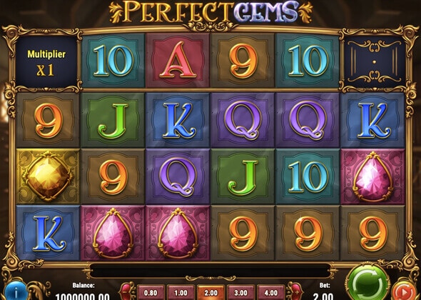 Perfect Gems spelautomat från Play n GO