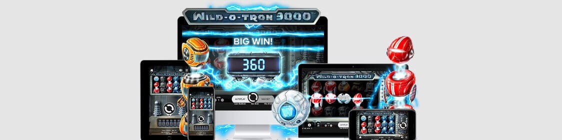 Wild-O-Tron 3000 spelautomat från NetEnt
