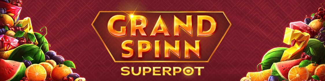 Grand Spinn Superpot spelautomat från NetEnt