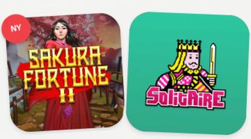 Sakura Fortune och Retro Solitaire