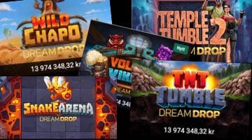 Omslagsbilder på Dream Drop-spel