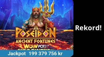 199 379 756 kr i jackpott på Poseidon Ancient Fortunes WowPot MegaWays