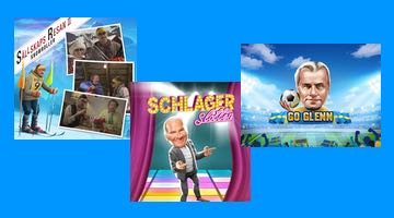 Tre svenska slots: Snowroller, Schlagerslotten och Go Glenn