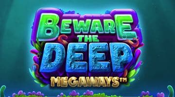 Bild på loggan för slotten Beware the Deep Megaways