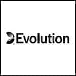 Evolutions logga i fyrkantig svart ram