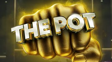 bethards logga för the pot i form av gyllene knuten näve med texten "THE POT"